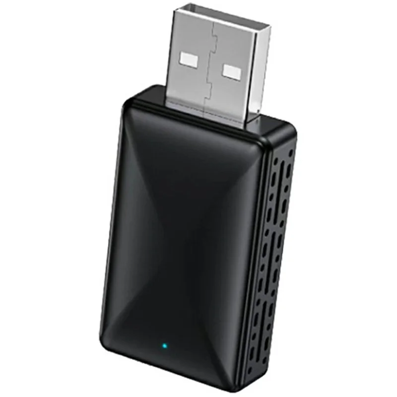 AB019F Adaptador Inalámbrico 2 en 1 para CarPlay y Android Auto, Compatible con Bluetooth 5.4 y Conexión WiFi 6