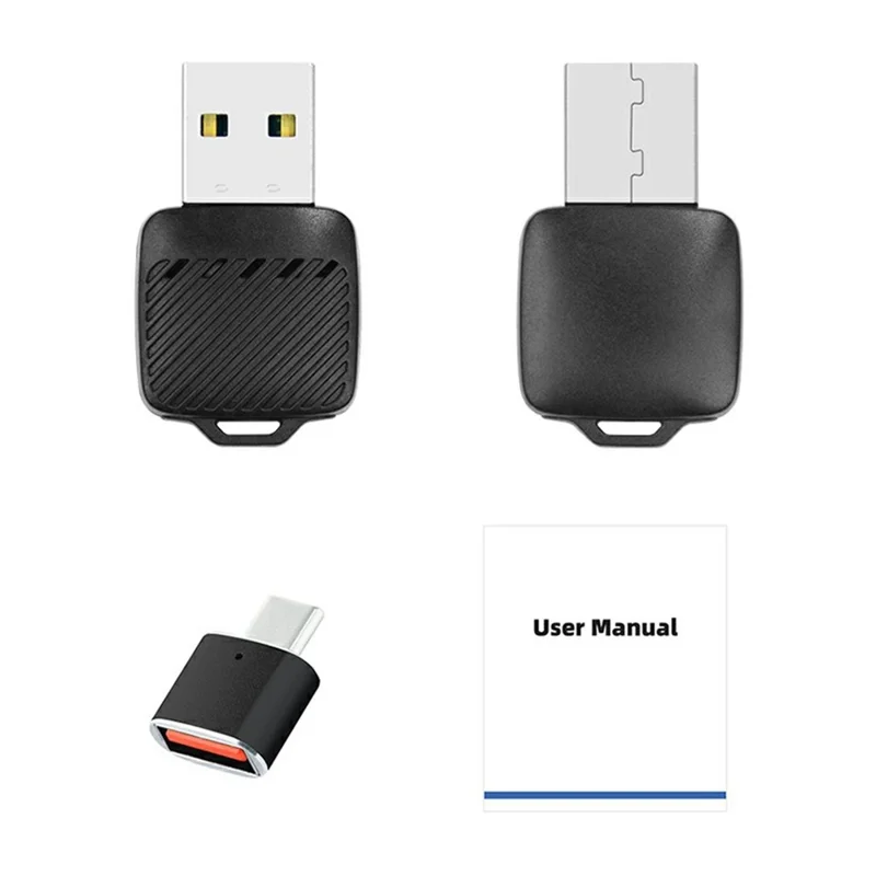 USB Mini Wireless CarPlay Android Auto 2-in-1 Adapter für Fahrzeuge mit integriertem Carplay / Android Auto