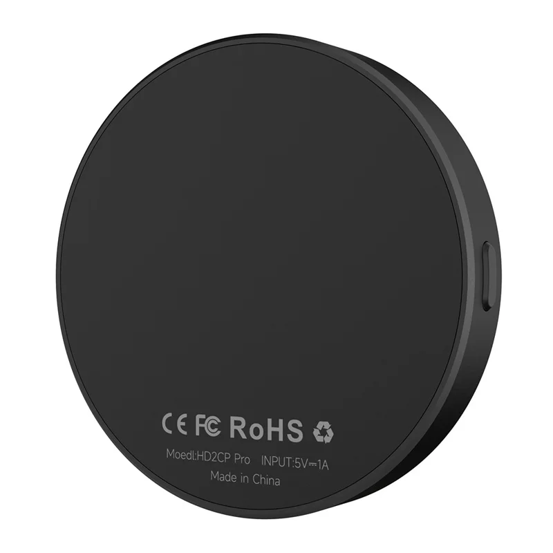 Adaptador inalámbrico Carlinkit HD2CP Pro para CarPlay y Android Auto, compatible con entrada HD 2K para YouTube y Netflix