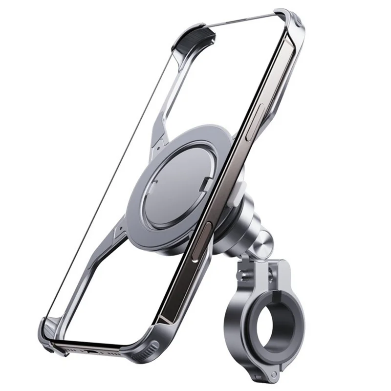 Soporte de Motocicleta Magnético Z10 para iPhone 16 Pro Max con Sujeción Antivibración para Ciclismo