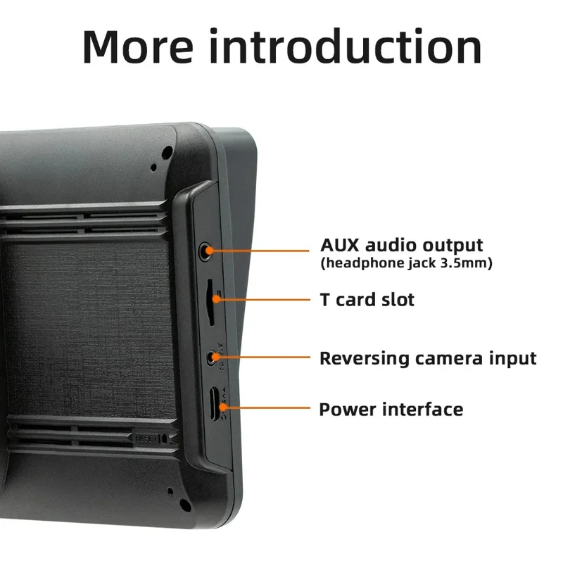 B5570R 7 Inch HD Touch Screen Wireless CarPlay Bluetooth-compatible Car MP5 Player Built In Driving Recorder