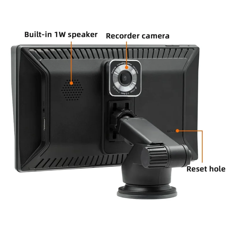 B5590R 9 Inch Wireless CarPlay Bluetooth-compatible MP5 Player Car Multimedia System Built In Driving Recorder