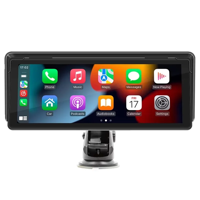 B5313 10.26 Inch HD Screen Car MP5 Multimedia Player Wireless CarPlay Bluetooth-compatible FM Transmitter Support TF Card