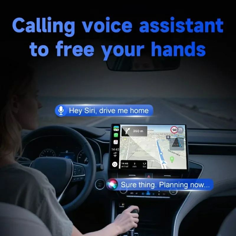 27 Mini 2 in 1 Wireless CarPlay Android Auto Adapter for Cars Wired to Wireless Upgrade