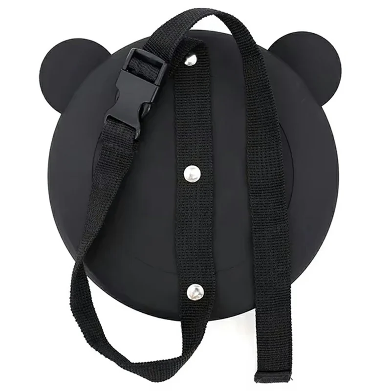 Diseño de orejas de dibujos animados Espejo de coche para bebé para silla de seguridad para niños mirando hacia atrás Acrílico irrompible Observador del asiento trasero