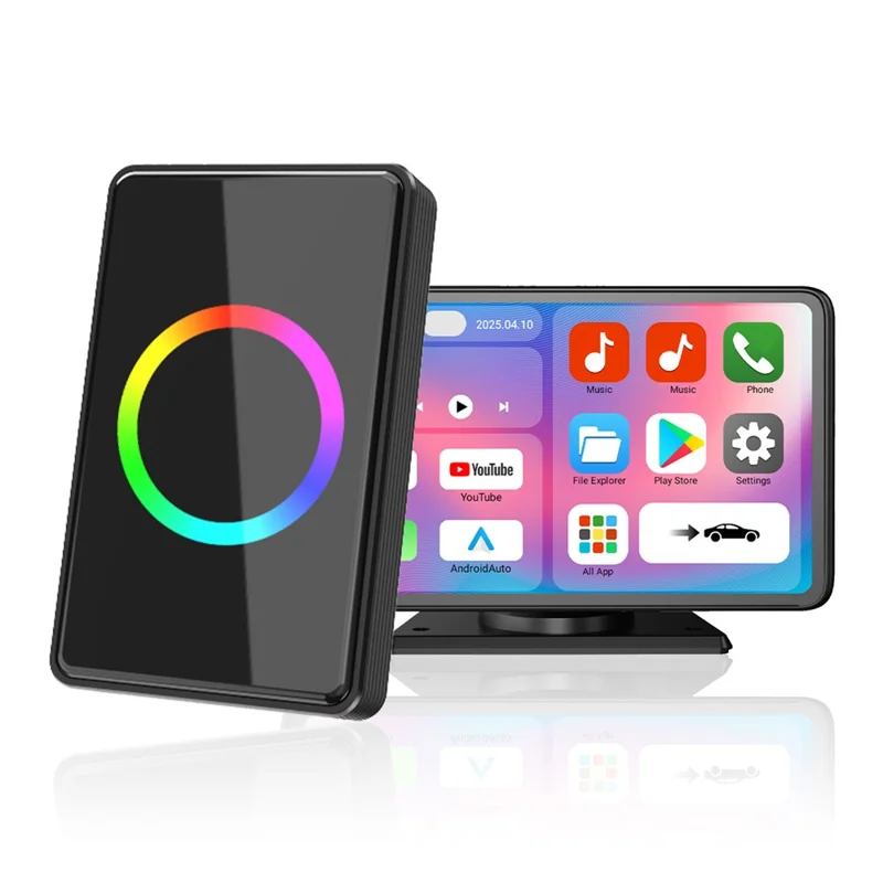 Adaptateur CarPlay sans fil S3 4+32Go Android Auto Android 12 Sortie HD Puce RK Boîtier intelligent pour voiture avec fonction de mise en miroir