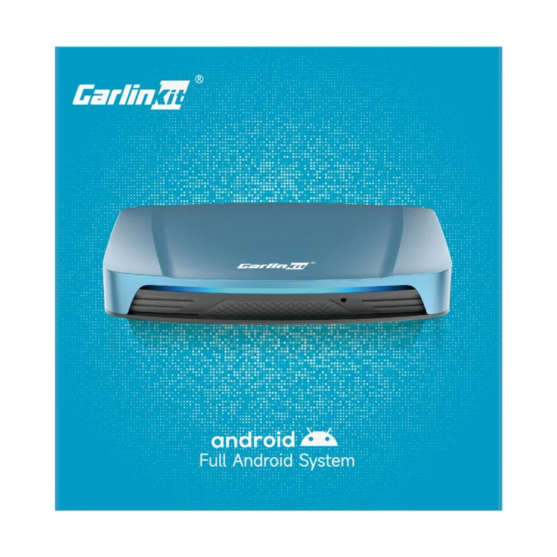 CARLINKIT TBOX Ultra Kabelgebundener zu kabelloser CarPlay- und Android Auto-Adapter, Android 15 Qualcomm SM6350 Octa-Core-Box, 8GB+256GB, EAU-Version
