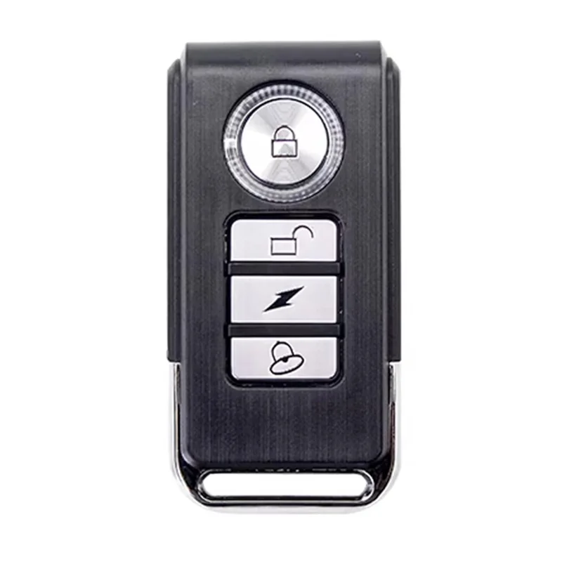 SF22R+03C Wireless Anti Theft Alarm System for Motorcycle Bicycle Remote Control Vibration Detection Device