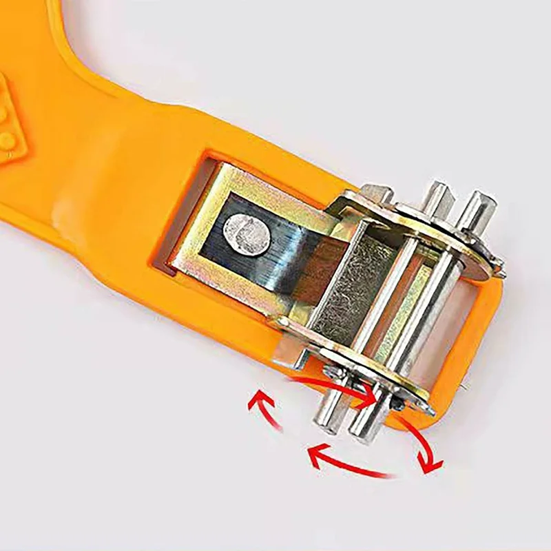 6Pcs Car Tire Snow Chains Anti Skid Emergency Traction Chain for Improved Driving Safety