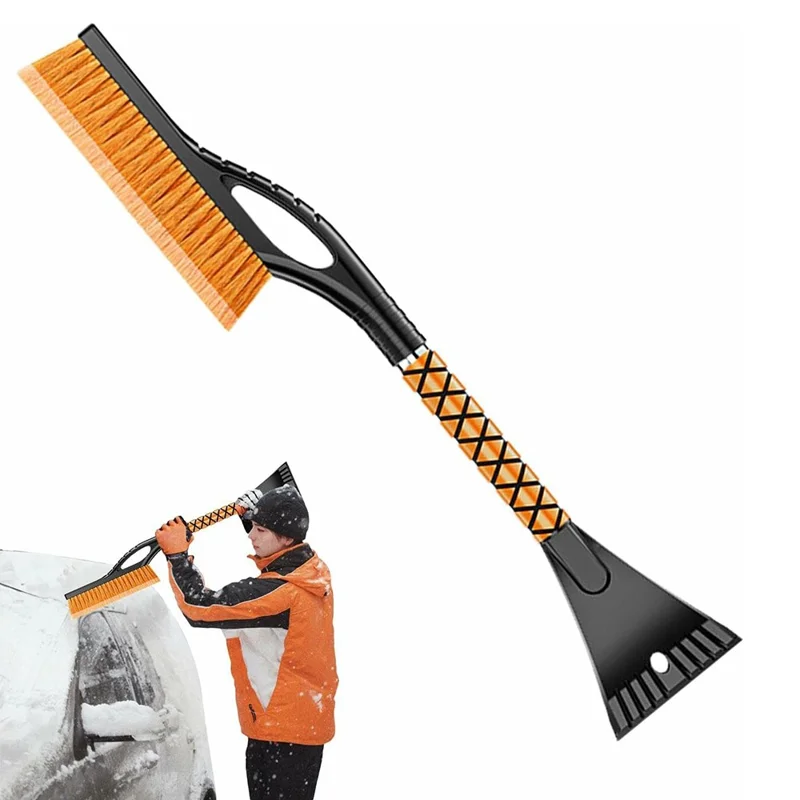 ST-3910 2 in 1 Detachable Car Snow Brush Ice Scraper Winter Windshield Cleaner for Vehicles