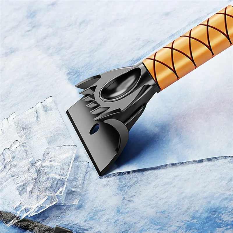 ST-3909 360 Degree Rotatable Car Snow Brush Ice Scraper 2 in 1 Winter Windshield Cleaner for Vehicles