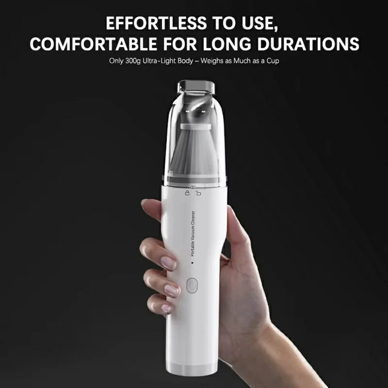 Portable Wireless Handheld Vacuum Cleaner Metal Filter High Power Suction Blower for Car Home