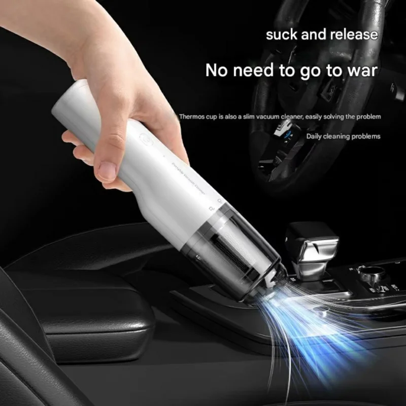 Portable Wireless Handheld Vacuum Cleaner Metal Filter High Power Suction Blower for Car Home