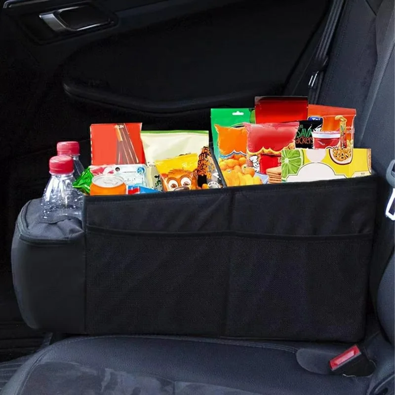 Multi Pocket Car Trunk Organizer Large Capacity Foldable 600D Oxford Fabric Storage Box