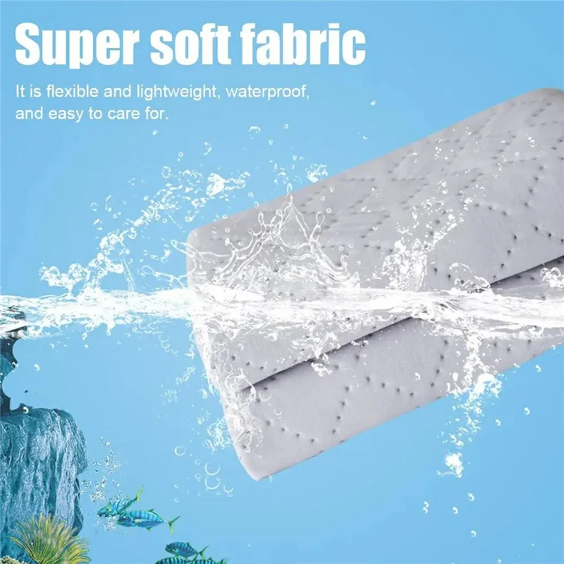 150 x 80cm 12V Car Electric Heated Blanket 4 Levels Temperature Adjustable Heating Pad for RV Truck Sedan - Light Grey