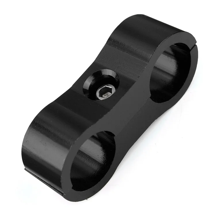 F08129-4 4PCS AN4 Aluminiumlegierungskraftstoffleitungsmontage-klemmschlauchadapter