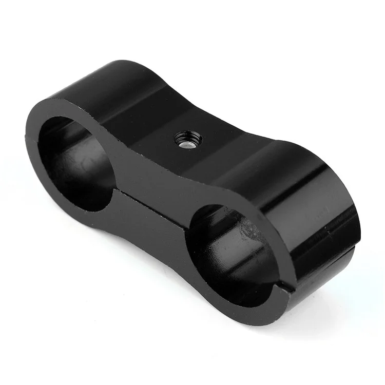 F08129-4 4PCS AN4 Aluminiumlegierungskraftstoffleitungsmontage-klemmschlauchadapter