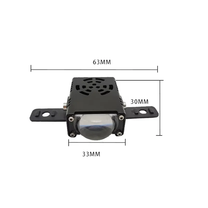 Car LED Spotlight IP67 Waterproof Yellow and White Light High Low Beam Lamp for Truck / SUV / ATV