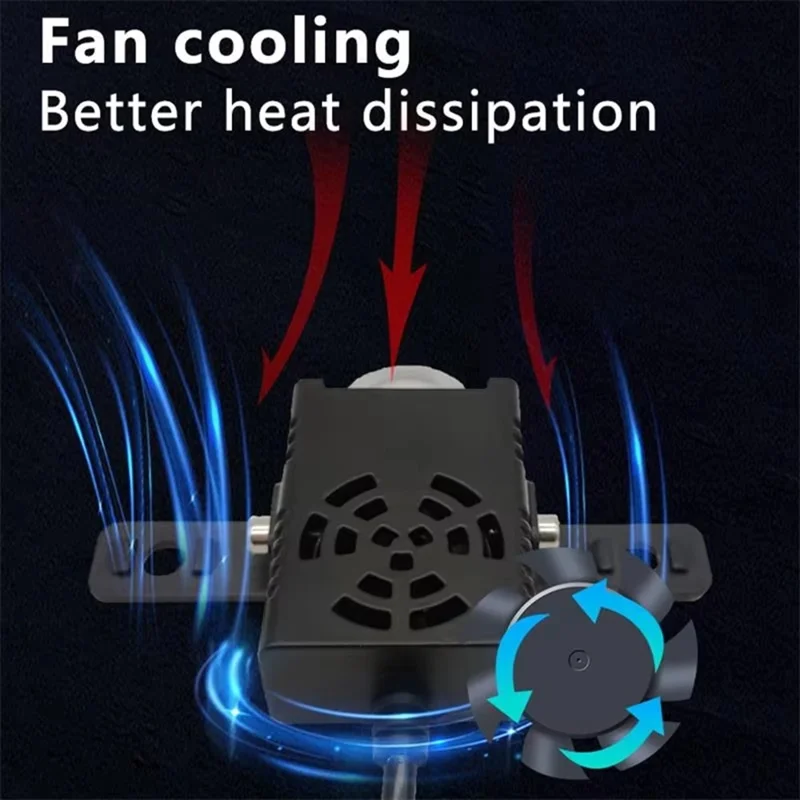 Car LED Spotlight IP67 Waterproof Yellow and White Light High Low Beam Lamp for Truck / SUV / ATV