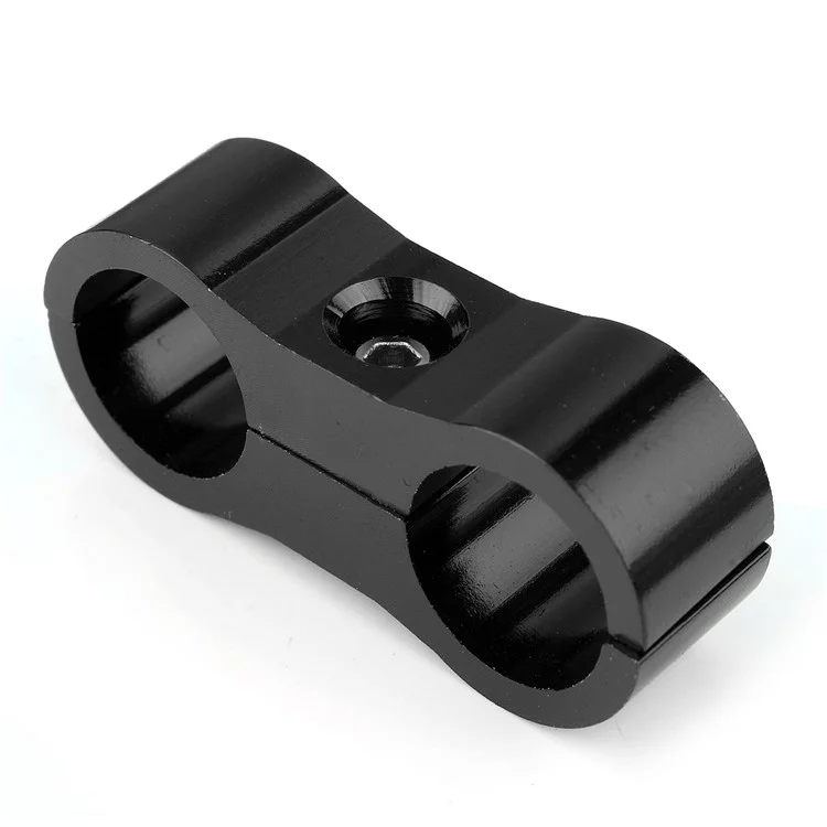 F08129-6 4PCS AN6 Alumínio de Alumínio Planejista Separador de Mangueira Adequado Para Linha de Óleo, Linha de Freio, Tubo de Água