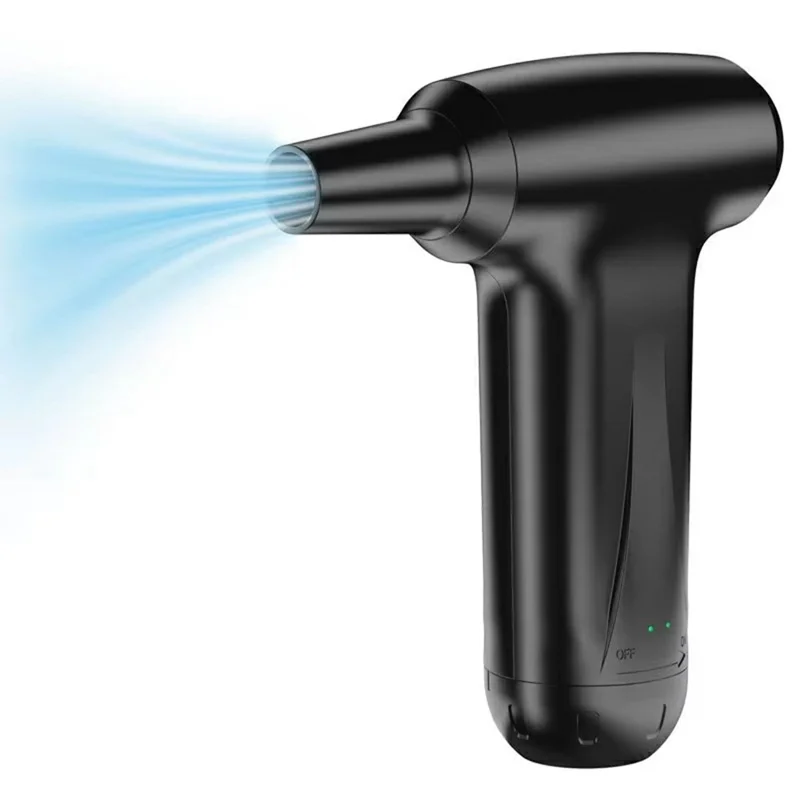 K9413A 80000RPM 7.4V High Power Violent Fan 3 Speeds Handheld Dust Blower for Computer Keyboard