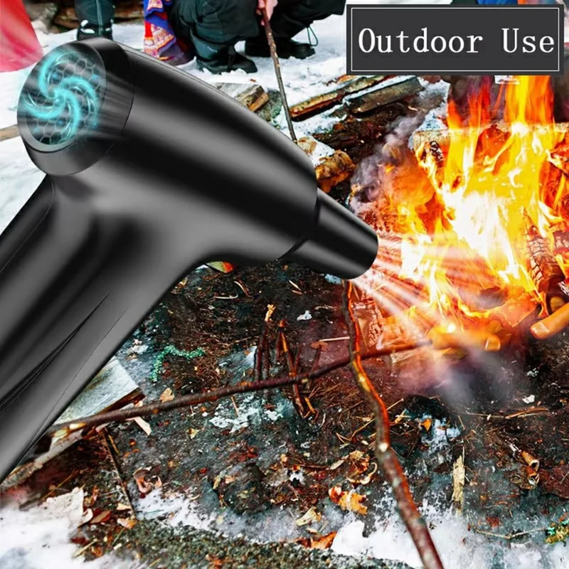 K9413A 80000RPM 7.4V High Power Violent Fan 3 Speeds Handheld Dust Blower for Computer Keyboard