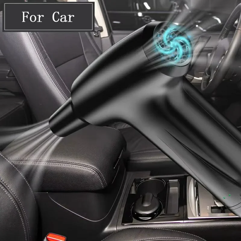 K9413A 80000RPM 7.4V High Power Violent Fan 3 Speeds Handheld Dust Blower for Computer Keyboard