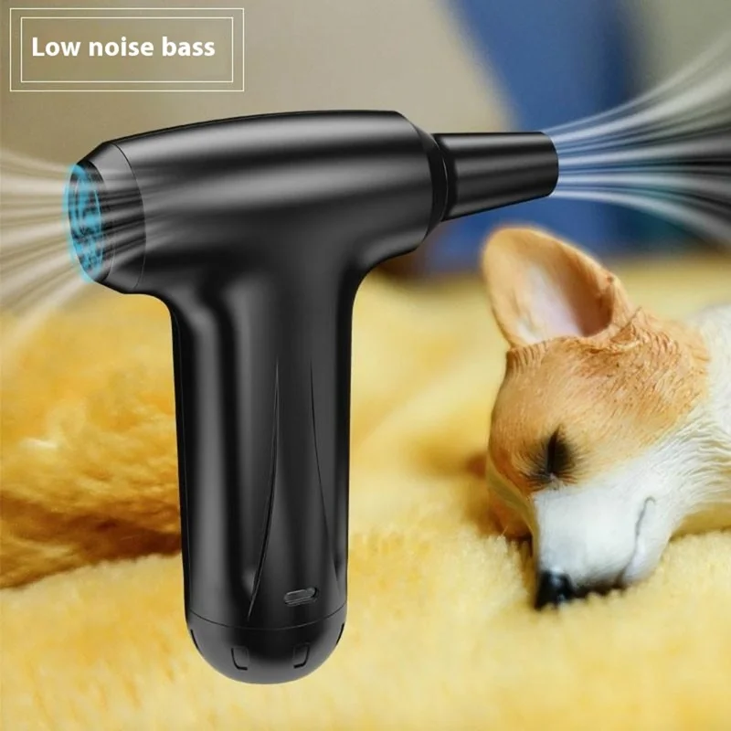 K9413A 80000RPM 7.4V High Power Violent Fan 3 Speeds Handheld Dust Blower for Computer Keyboard