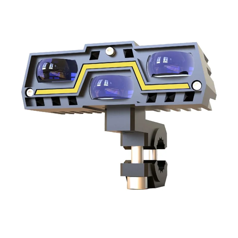 45W LED Headlight Spotlight with DRL for Car / Motorcycle Yellow White LED Light IP67 Waterproof