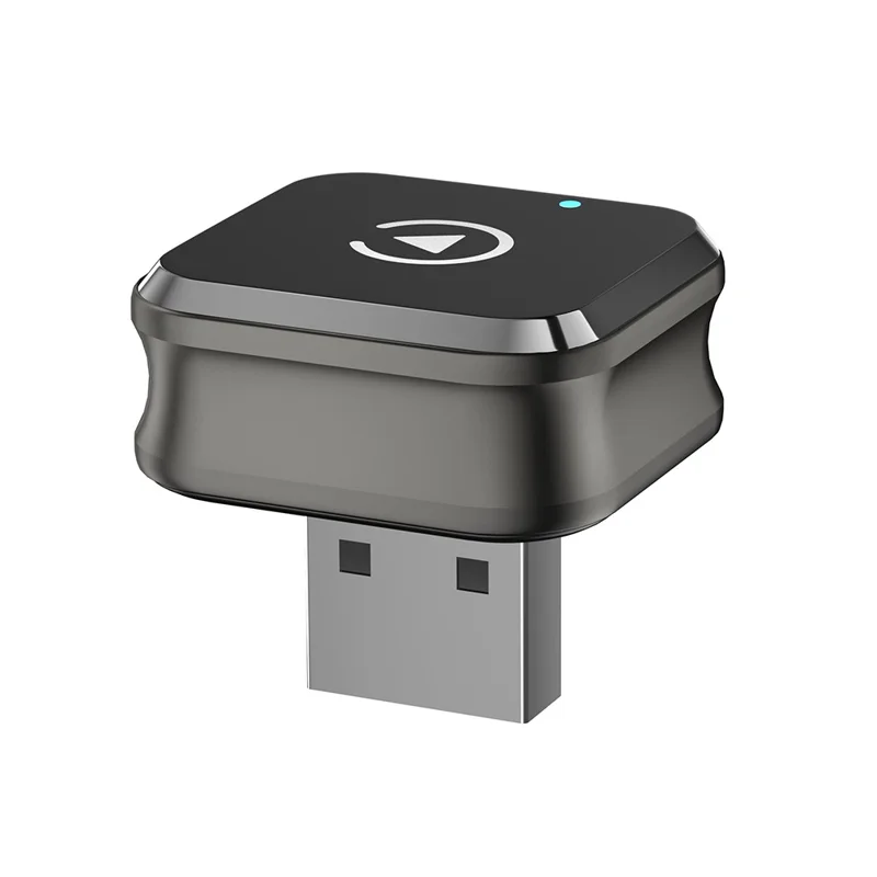 M4 2 in 1 Bluetooth-compatible 5.4 AI Box for CarPlay  /  Android Auto Wired to Wireless Car Adapter