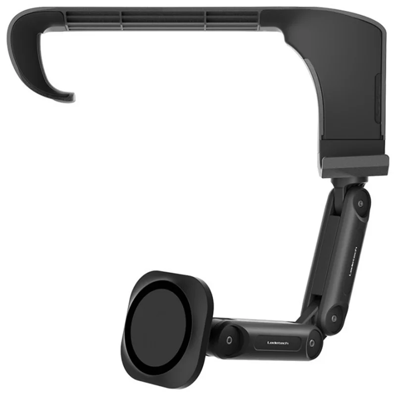 LD-TS2-M4 For Tesla Model 3  /  Y Central Control Screen Dual Arm Magnetic Car Phone Holder 15W Wireless Charger Cellphone Support