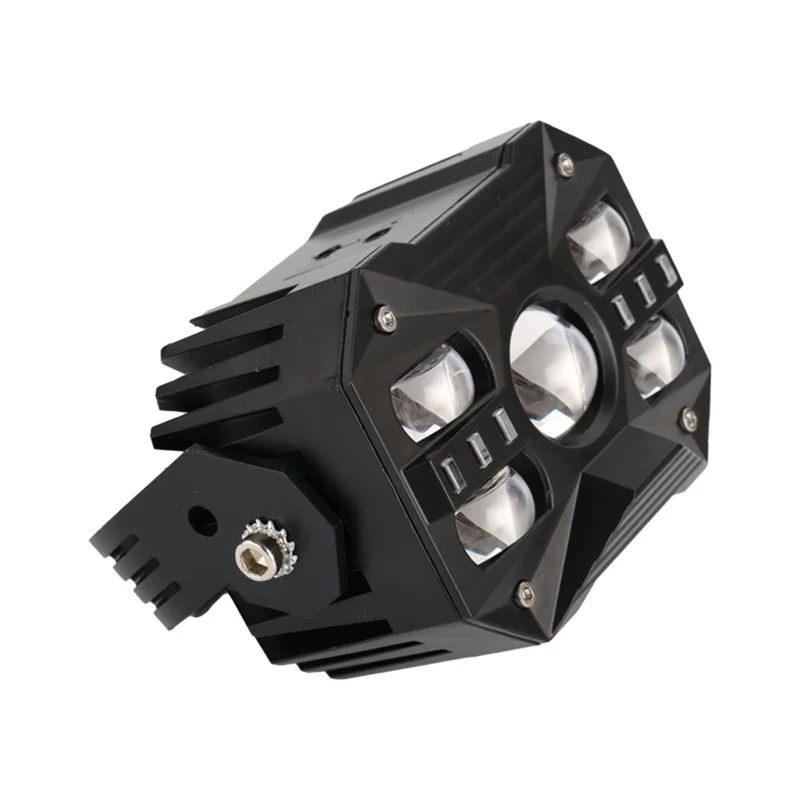 Projecteur LED Haute Puissance 70W Étanche IP67 en Aluminium Moulé Sous Pression Phare de Moto