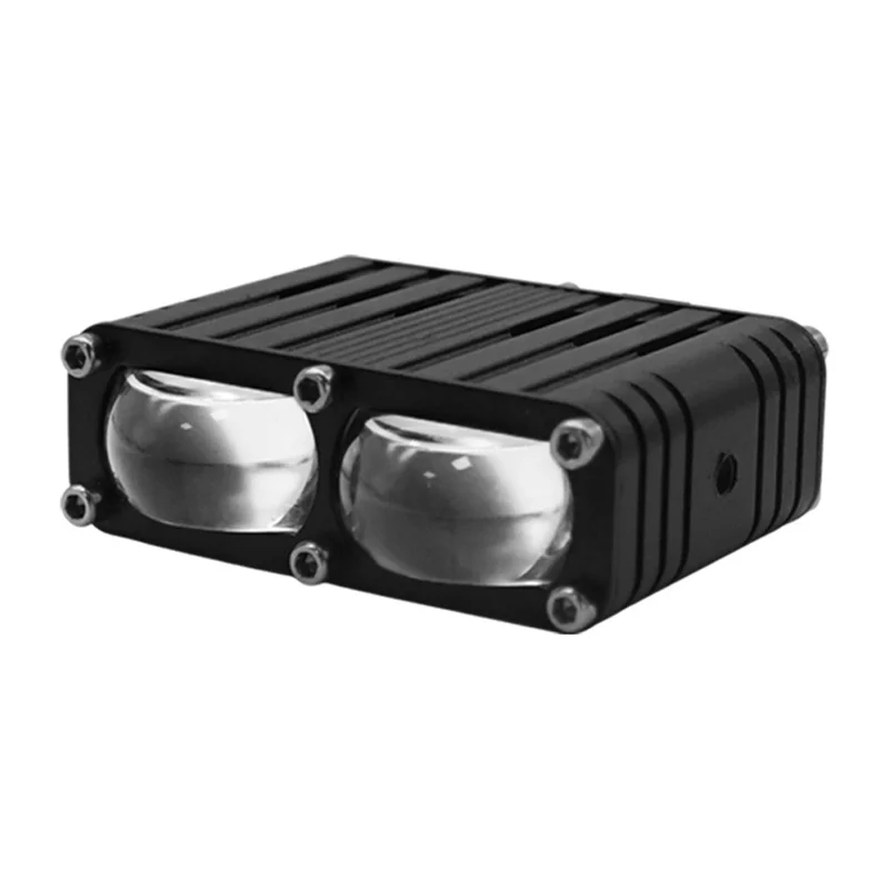 V72 2-LED Phare antibrouillard de moto Projecteur LED haute puissance étanche pour camion tout-terrain SUV