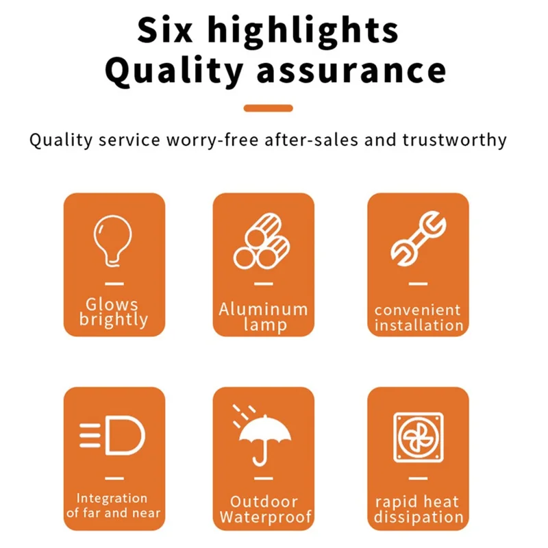 V72 2-LED Phare antibrouillard de moto Projecteur LED haute puissance étanche pour camion tout-terrain SUV