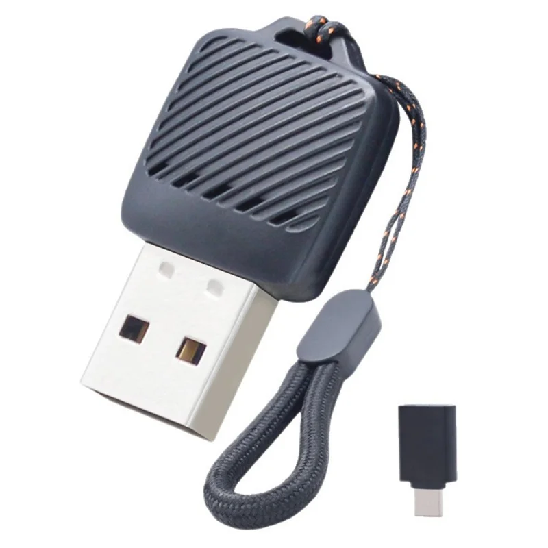 2 in 1 Wireless CarPlay Android Auto Adapter Wired to Wireless Smart USB Dongle for iPhone and Android