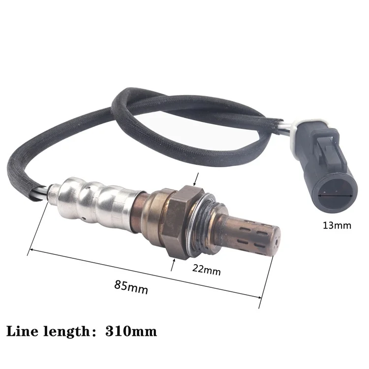Capteur d'oxygène pour voiture A5522 pour Ford 2344001 SG1813 en acier inoxydable, accessoires de remplacement pour voiture