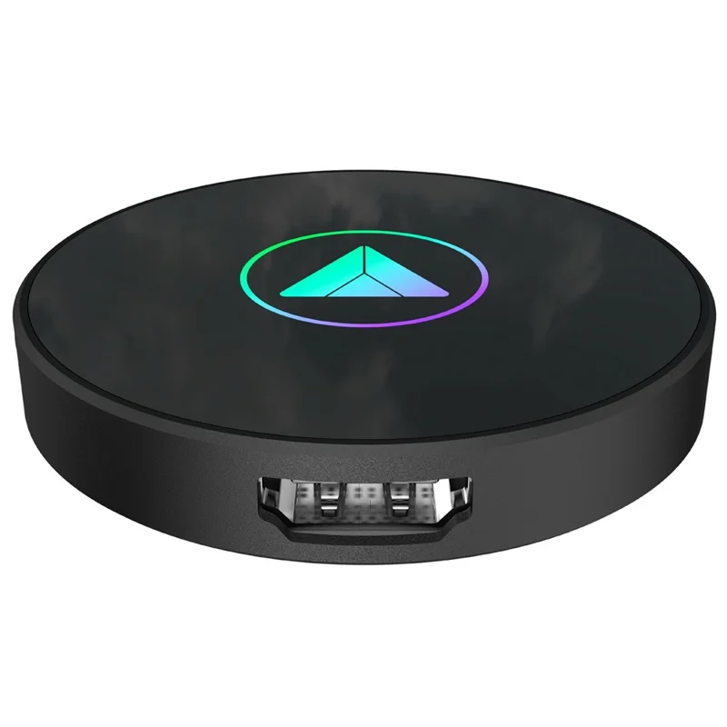 HD2CP Pro 2K HD Input Wireless CarPlay Android Auto Adapter Compatible with Youtube Netflix