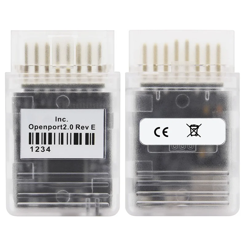 OpenPort 2.0 Strumento di Diagnosi per Auto per Ottimizzazione ECU Flash OBD / OBD2, Scanner J2534 con Disco di Registrazione