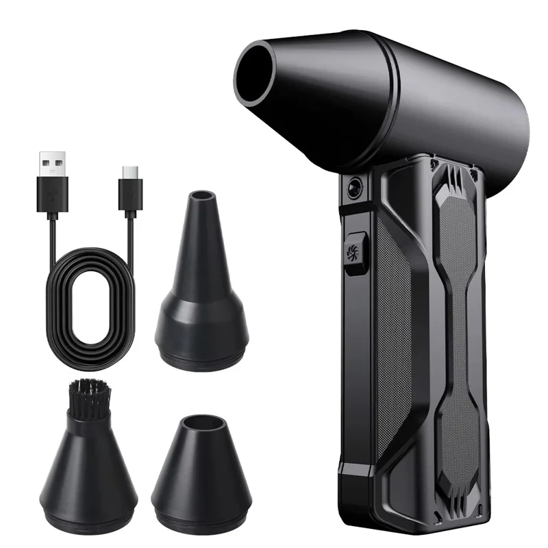 160000 RPM Turbo Fan Blower Portable Wireless Dust Blower with LED Light 5000mAh Rechargeable Air Blower