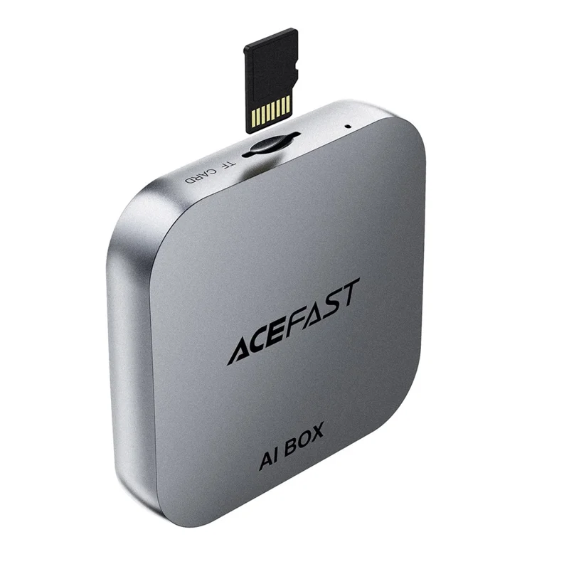 ACEFAST QC2 AI Box Car Play Wireless Adapter with TF Card Slot for Car Play / Android Auto Wire to Wireless Converter