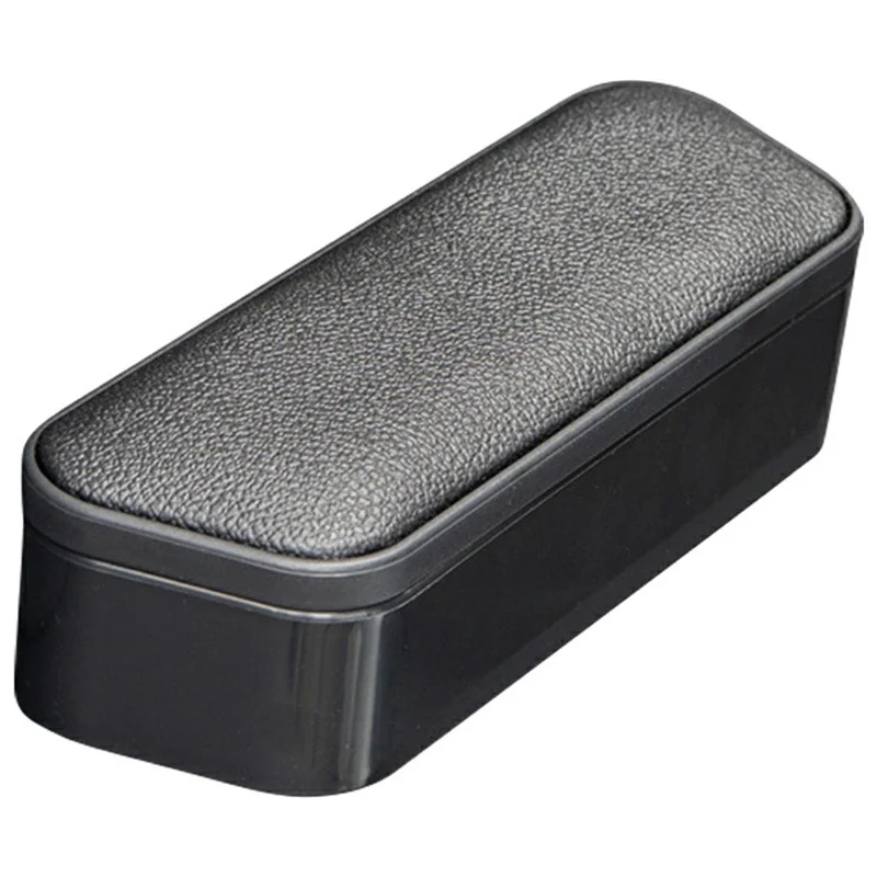 Multi-Functional Storage Car Armrest Elbow Pad Height-Adjustable Vehicle Armrest Box Cushion - Black