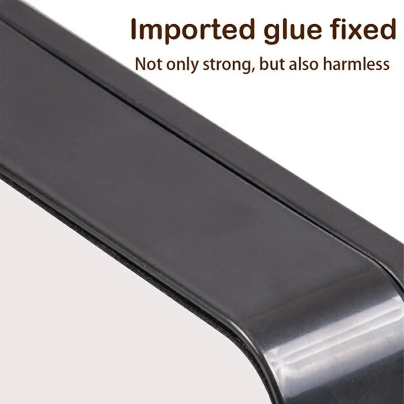 Multi-Functional Storage Car Armrest Elbow Pad Height-Adjustable Vehicle Armrest Box Cushion - Black