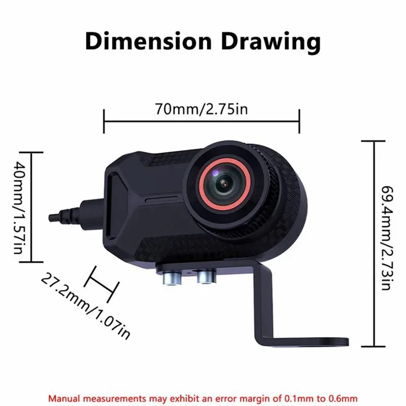 1080P HD Motorcycle Dash Cam IP66 Waterproof 170 Degree Wide Angle WiFi Camera for Riding Recording