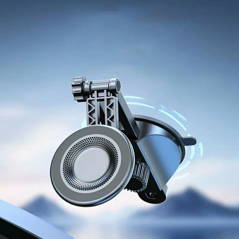 Car Mount Magnetic Phone Holder Dashboard Windshield Horizontal Vertical Creative Phone Navigation Stand