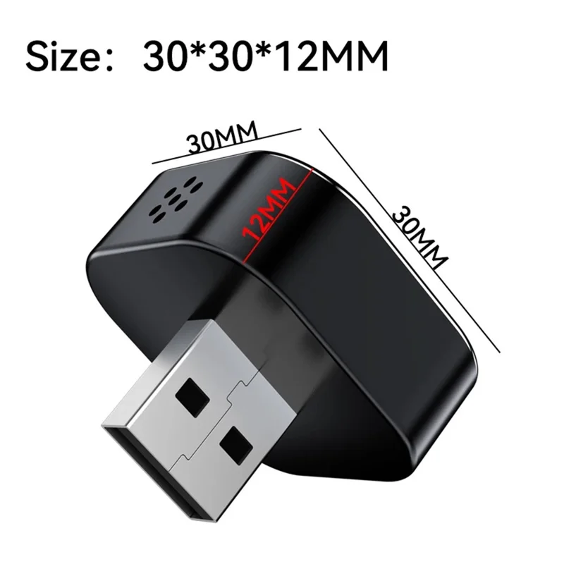 Q1A Wired to Wireless Carplay  /  Android Auto 2 in 1 Dongle Auto Connect Mini Adapter - Black+White Symbol