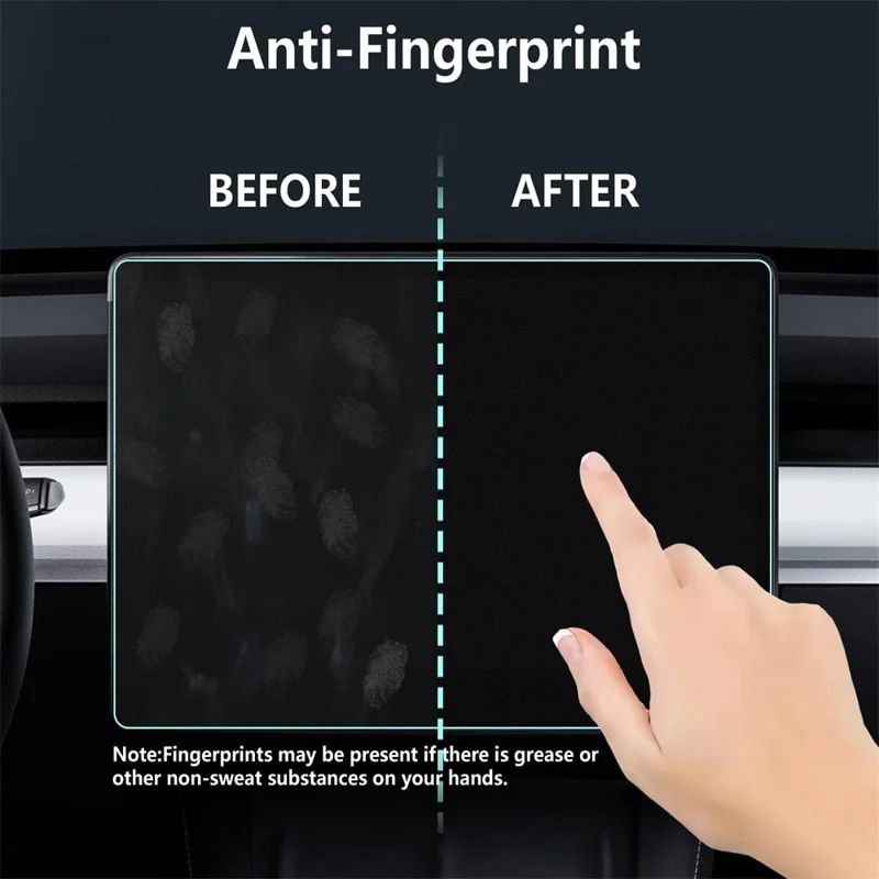 2 шт./комплект для Tesla Model Y L 2025-2026, защитная пленка для 16-дюймового экрана, передняя и задняя, антибликовая, закаленное стекло