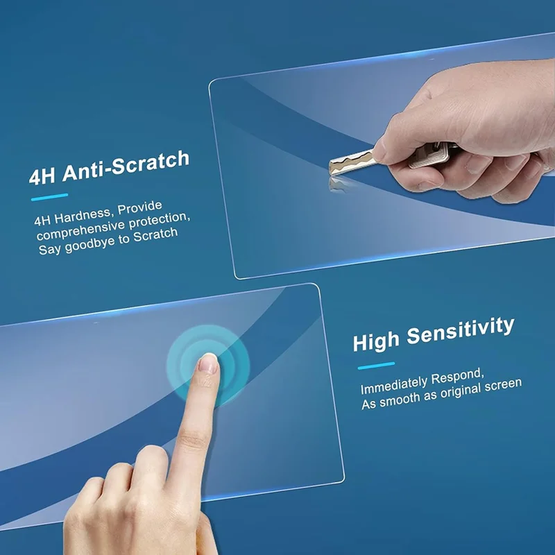 Защитная пленка для навигационного экрана 13 дюймов ENYAQ iV 2021-2025, HD прозрачная, антицарапины, закаленное стекло