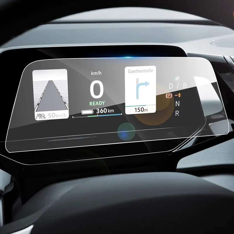 Защитная пленка для приборной панели ID.3 2021-2025, 5,3 дюйма, с защитой от отпечатков пальцев, из закаленного стекла