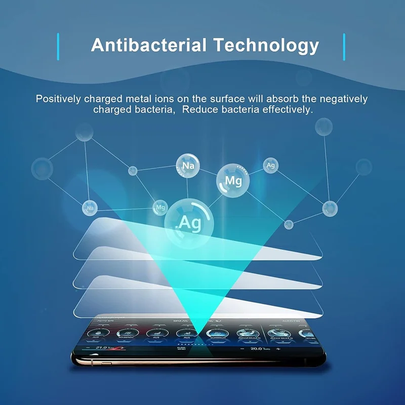 Защитная пленка для навигационного экрана 9,2 дюйма T-ROC 2021-2025, закаленное стекло 9H, ударопрочная