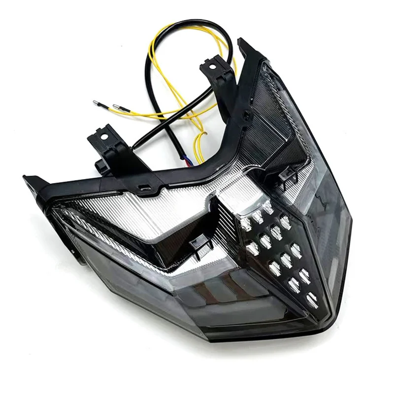 APP Control RGB Motorcycle Tail Light for CLICK 125  /  150  /  V1  /  V2  /  V3  /  125i Dynamic Sequential Turn Signal Brake Lamp